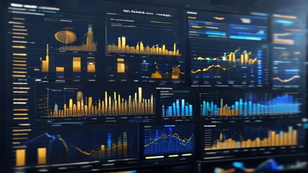 Business analytics dashboard